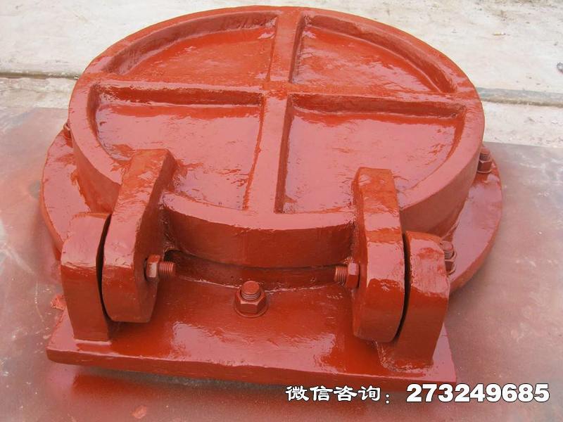 许昌铸铁圆形管道拍门