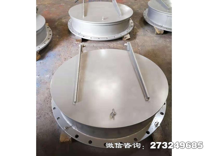 许昌铸铁圆形管道拍门
