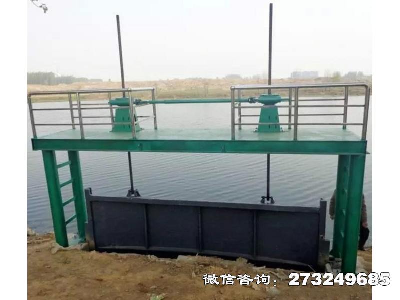 许昌拦水大坝闸门