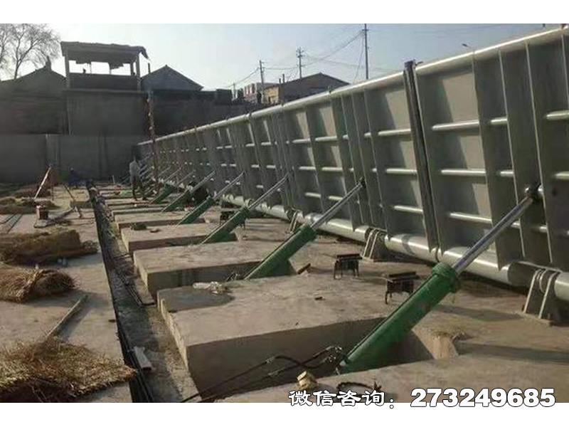 抚州液压钢坝翻板闸门