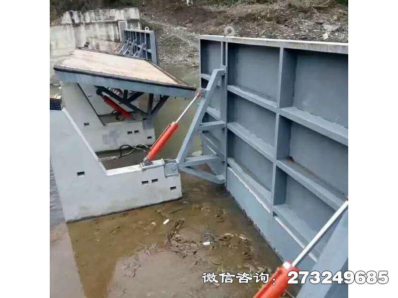 抚州水电站翻板闸门