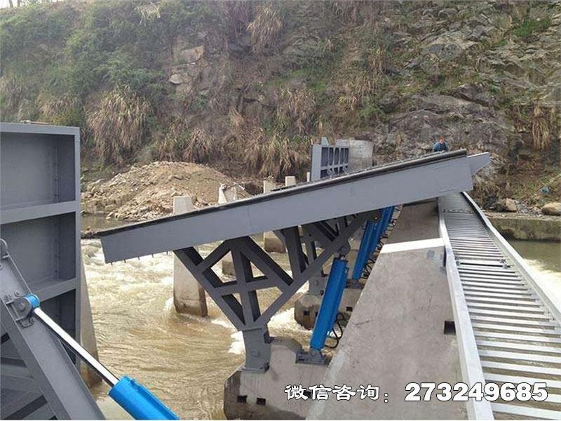 抚州液压钢坝翻板闸门